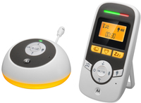 Motorola MBP161TIMER - DECT Babyfoon - 300m Bereik - Terugspreekfunctie - Slaapliedjes - Temperatuurweergave