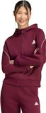 Adidas Sportswear Stadium Hoodie Met Lange Ritssluiting En Klein Logo - Dames - Bordeaux