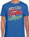 Bellatio Decorations Shoppartners Bv Foute Kersttrui t-shirt - Why santa has a naughty list - blauw - heren - M