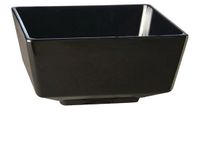 APS Gastronoble Melamine schaaltje - "float" - Zwart - 12,5x12,5 cm