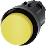 Siemens AG 3SU10000BB300AA0 Bouton-poussoir Jaune