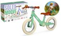 MGM JOUET - Loopfiets - Solex - 119353 - Vrijloopwielen - Groen - Max 30 Kg - Metaal - 12 Inch - Kinderfiets Zonder Pedalen - Cadeau - Verjaardag - Balans - Vanaf 2 tot 6 Jaar