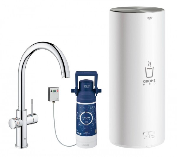 GROHE Red Duo Kokend Water Kraan Mixer en ketelgrootte L formaat