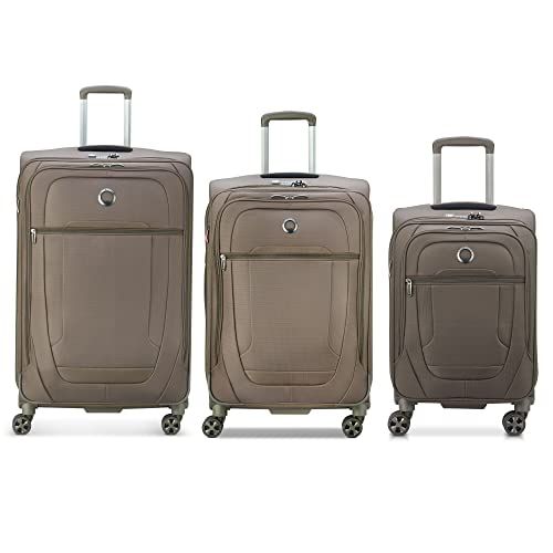 DELSEY Helium DLX 3-delige Kofferset - Mokka