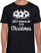Bellatio Decorations Fout voetbal Kerst t-shirt - sport - heren - zwart L