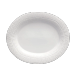 Mateus Plat Stripes 30x35 cm Blanc