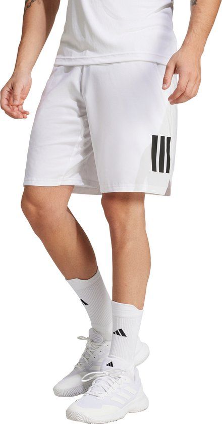 Adidas Performance Club Tennis Climacool 3-Stripes Short - Heren - Wit