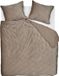 Rivièra Maison Diamond dekbedovertrek Eenpersoons 140x200/220 cm Zand