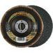 Rhodius 205510 LSZ F EXTENDED disque lamelle grain 80 inox, acier 10 pc.