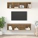 Maison Exclusive - Ensemble de meuble TV, 4 pièces, 37 x 37 x 72 cm, aspect noyer