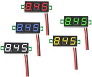 Merkloos / Sans marque Mini Digitale DC Voltmeter 0,28” - 5 Stuks, Spanningstestermeter voor 2,5V-30V