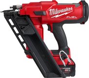 Milwaukee M18 FFNS-502C Li-Ion accu tacker | 5.0Ah | Incl. 2x Accu's & Lader