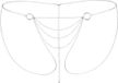 Bijoux Indiscrets Magnifique Bikini Ketting - Zilver