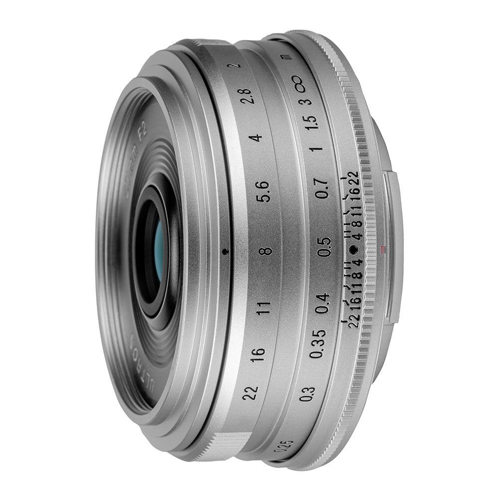 Voigtlander Ultron 2.0/27 mm X-mount Lens - Silver