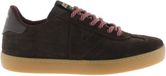 Victoria Trainers Berlín Serraje Cocodrilo Bruine Unisex Lage Sneakers Suède Textiel Rubber Dierenprint 36