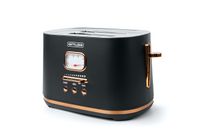 Muse MS-130 BC Broodrooster - 2-Sleufs - 1000W - Zwart/Messing
