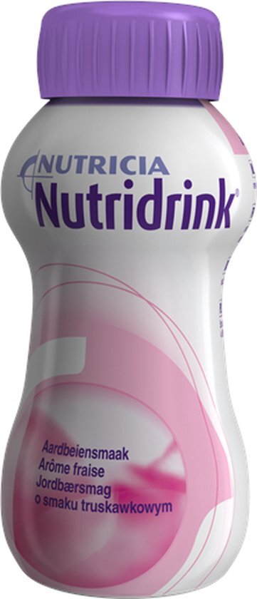 Nutridrink Aardbei 4x200ml