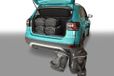 Car-Bags.com Reistassenset geschikt voor Volkswagen T-Cross 2018-heden 5-deurs hatchback Original zwart