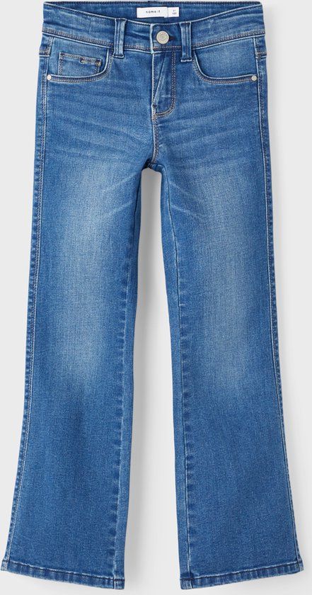 NAME IT NKFPOLLY SKINNY BOOT JEANS 1142-AU NOOS Meisjes Jeans - Maat 122