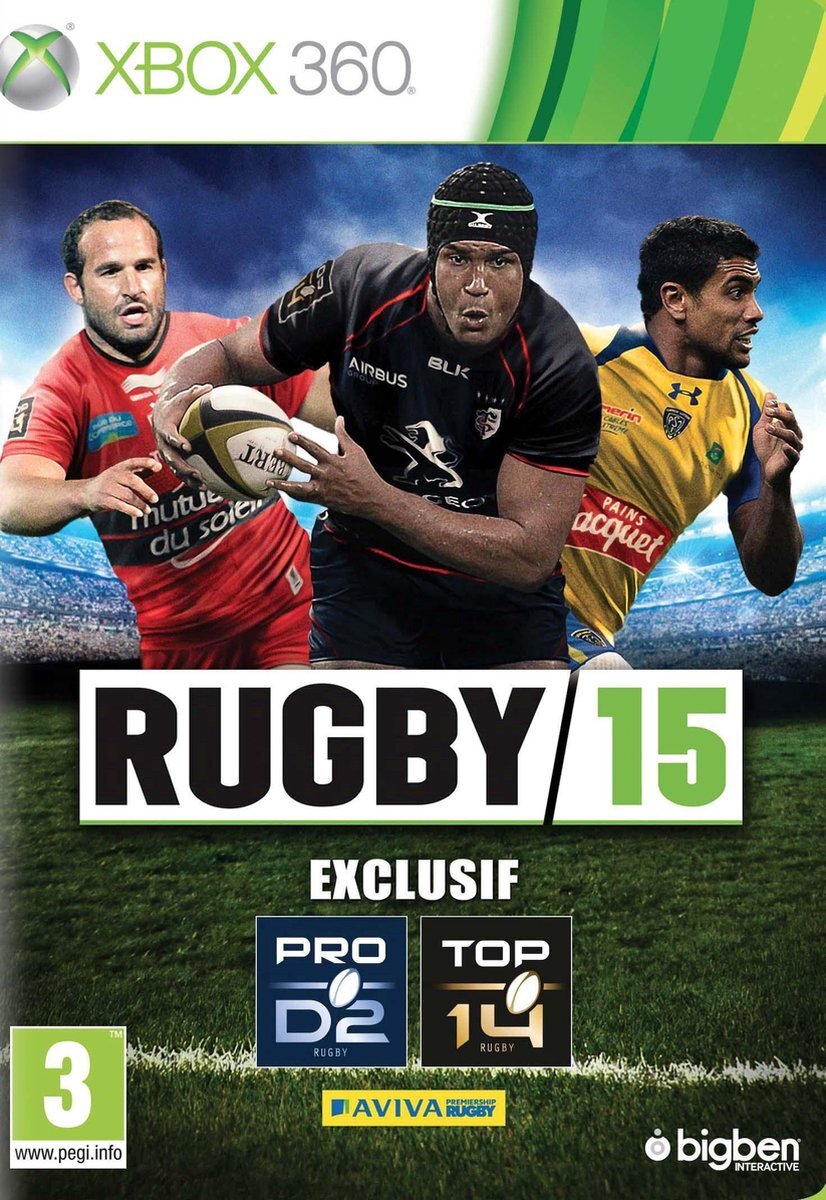 BigBen Rugby 15 Xbox 360