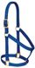 Weaver Leather Basic nylon paardenhalster, niet-verstelbaar, blauw, 2,5 cm, groot paard
