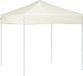vidaXL Partytent inklapbaar 2x2 m crèmekleurig