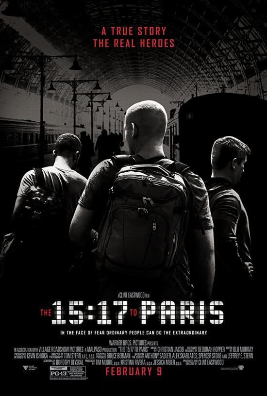 - The 15:17 to Paris (Bluray