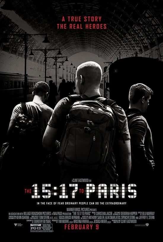 The 15:17 to Paris (Blu-ray)