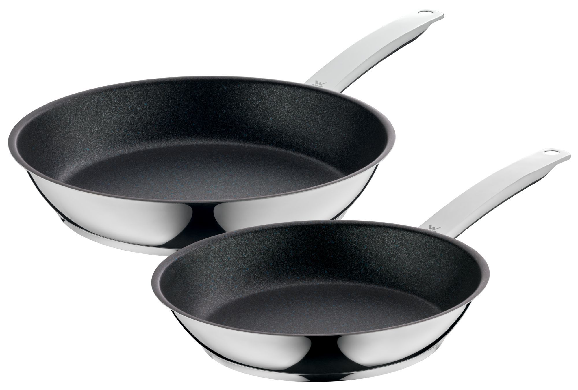 WMF Permadur Advance Pannenset - 2-delig - Braadpan 28 + 24 cm - Roestvrij staal - Ovenvast