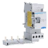 Hager BF426N differentiaalblok type AC, voor M/N, 4P, 25A, 300mA