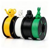 Filament d'imprimante 3D, filament PLA standard, 1 kg, 1,75 mm, plastique pour imprimantes 3D, sans nœuds, précision 0,03 mm, livraison gratuite, convient à la plupart des imprimantes FDM, emballé dans