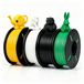 Filament d'imprimante 3D, filament PLA standard, 1 kg, 1,75 mm, plastique pour imprimantes 3D, sans nœuds, précision 0,03 mm, livraison gratuite, convient à la plupart des imprimantes FDM, emballé dans