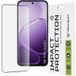 Techsuit Screen Protector for Oppo A6x 4G / A6x, Tempered Glass, Full Glue, 111D, Black