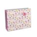 Clairefontaine 28788-6Cpack - Set van 6 Excellia Geschenktasjes - Shopping Formaat - Witte Sterren op Roze Achtergrond