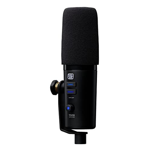 PreSonus Revelator Dynamic | Dynamische USB-microfoon voor opnemen, podcasts en streaming met ingebouwde effecten, gebruiksvriendelijke presets, een ingebouwde mixer plus Studio One DAW-opnamesoftware