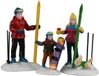 Lemax Family Ski Day - Set van 3