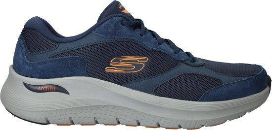 Skechers Arch Fit 2.0 - The Keep - Heren Sneakers - Navy - Maat 41