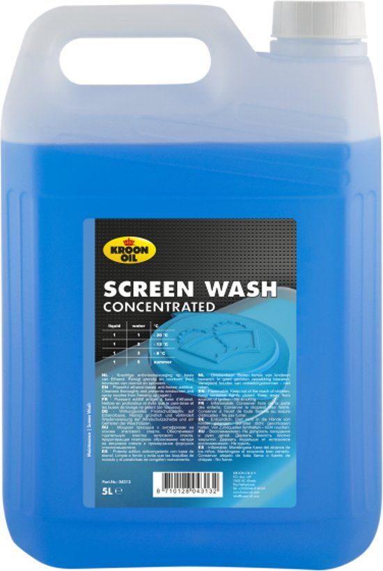Kroon-Oil Screen Wash Concentrated - 5 L can - 04313