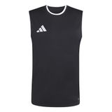 adidas heren Entrada26 Sleeveless Jersey Shirt, black/white, S