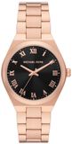 Michael Kors Lennox Dameshorloge Rosékleurig Staal Analoog Quartz