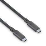 PureLink PI6000-015 Câble USB USB 3.2 Gen 1 (3.1 Gen 1) 1,5 m USB C 10 Gbit/s 100 W Noir