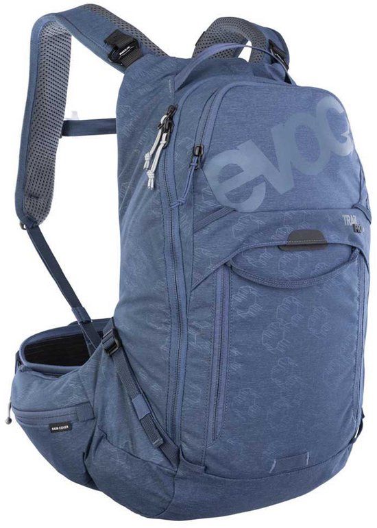 Evoc Trail Pro Protect Rugzak 16l Blauw S-M