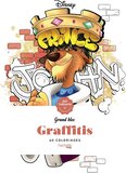 Disney Grand bloc Graffitis - kleurboek voor volwassenen - Hachette - 128 pagina's - Volwassenen