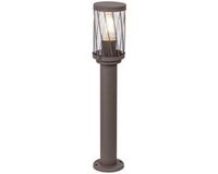 Rabalux Budapest staande tuinlamp, IP44, bruin, E27, 40W