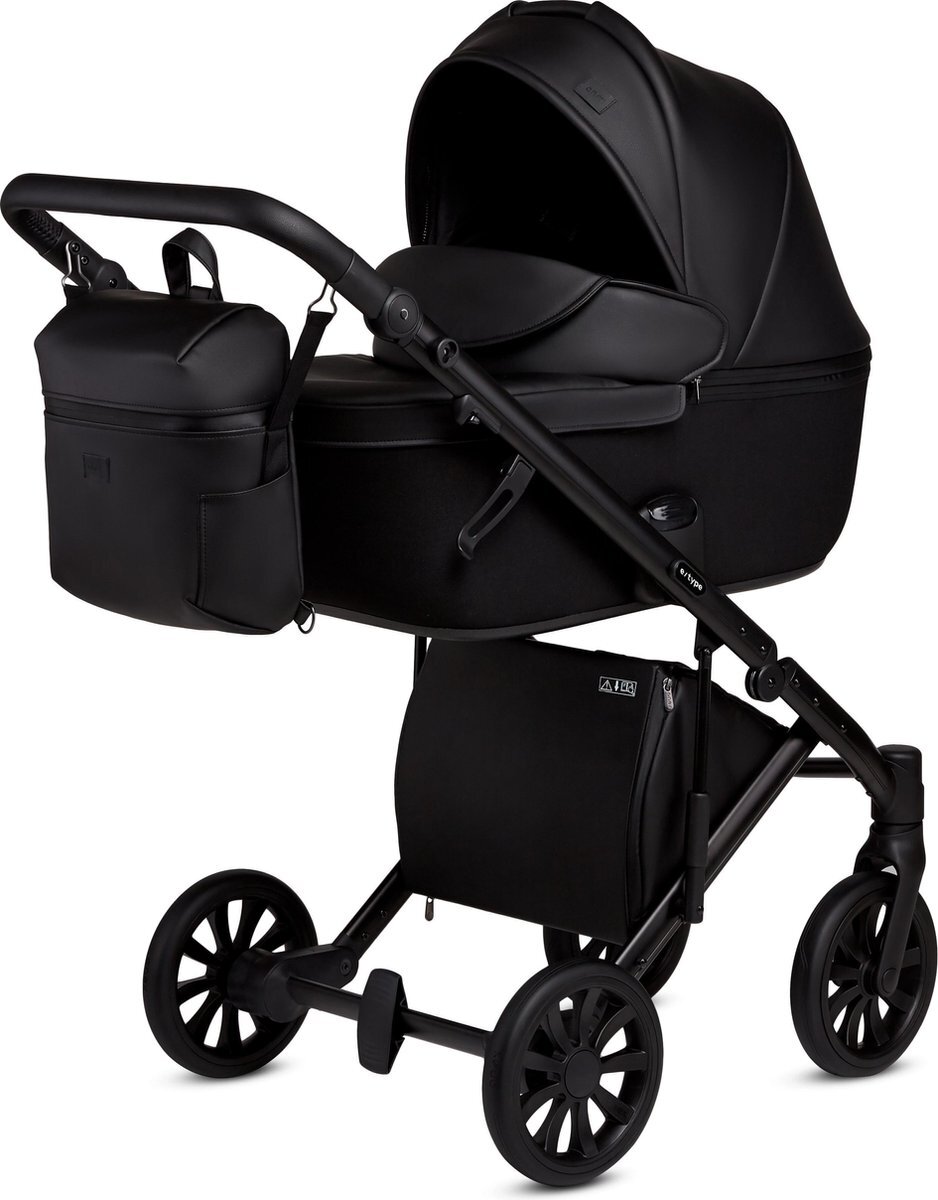 Anex Baby Anex e/type 2-in-1 Cross Kinderwagen - Noir