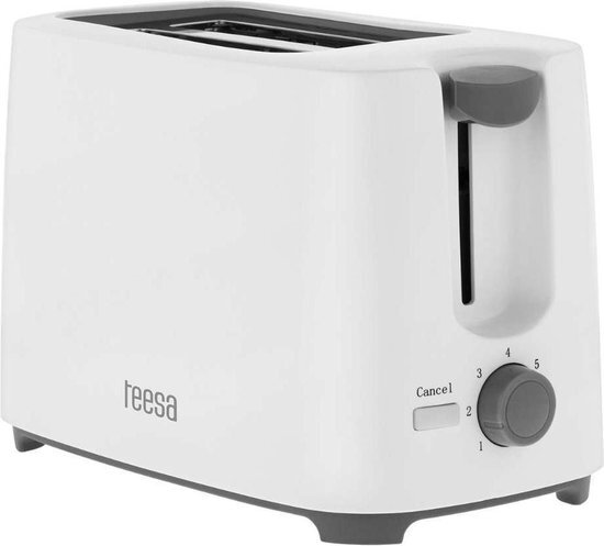 Teesa TSA3301 - broodrooster 700W wit