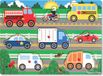 MELISSA & DOUG Wooden Peg Puzzle - Vehicles