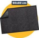 Pasper Tapis d'entrée tapis sec - 60 x 80 cm - Anthracite