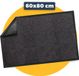 Pasper Tapis d'entrée tapis sec - 60 x 80 cm - Anthracite