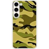 Samsung Bedrukt siliconen hoesje compatibel met Galaxy S23 Camouflage